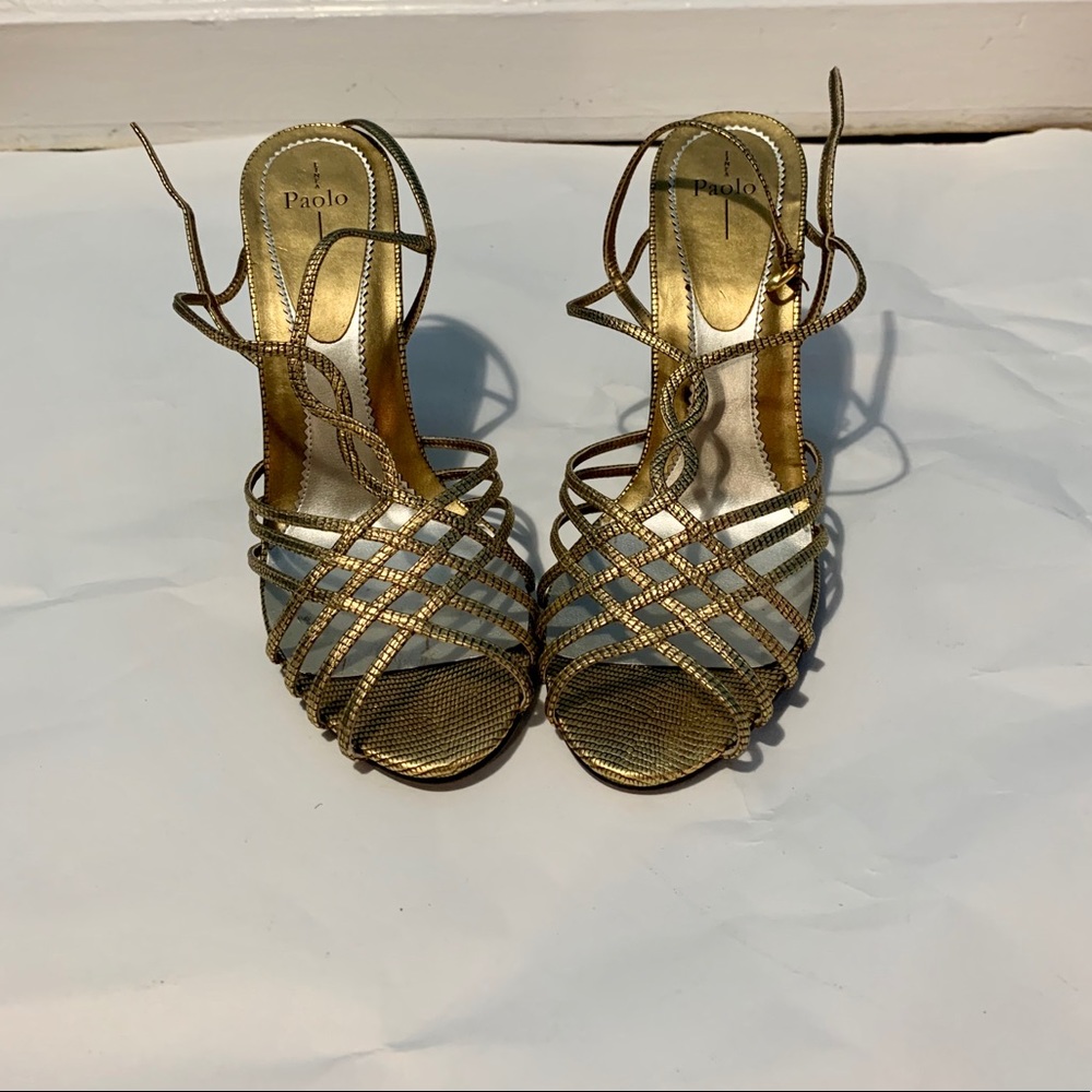 Linea Paolo wedges.  NWOT